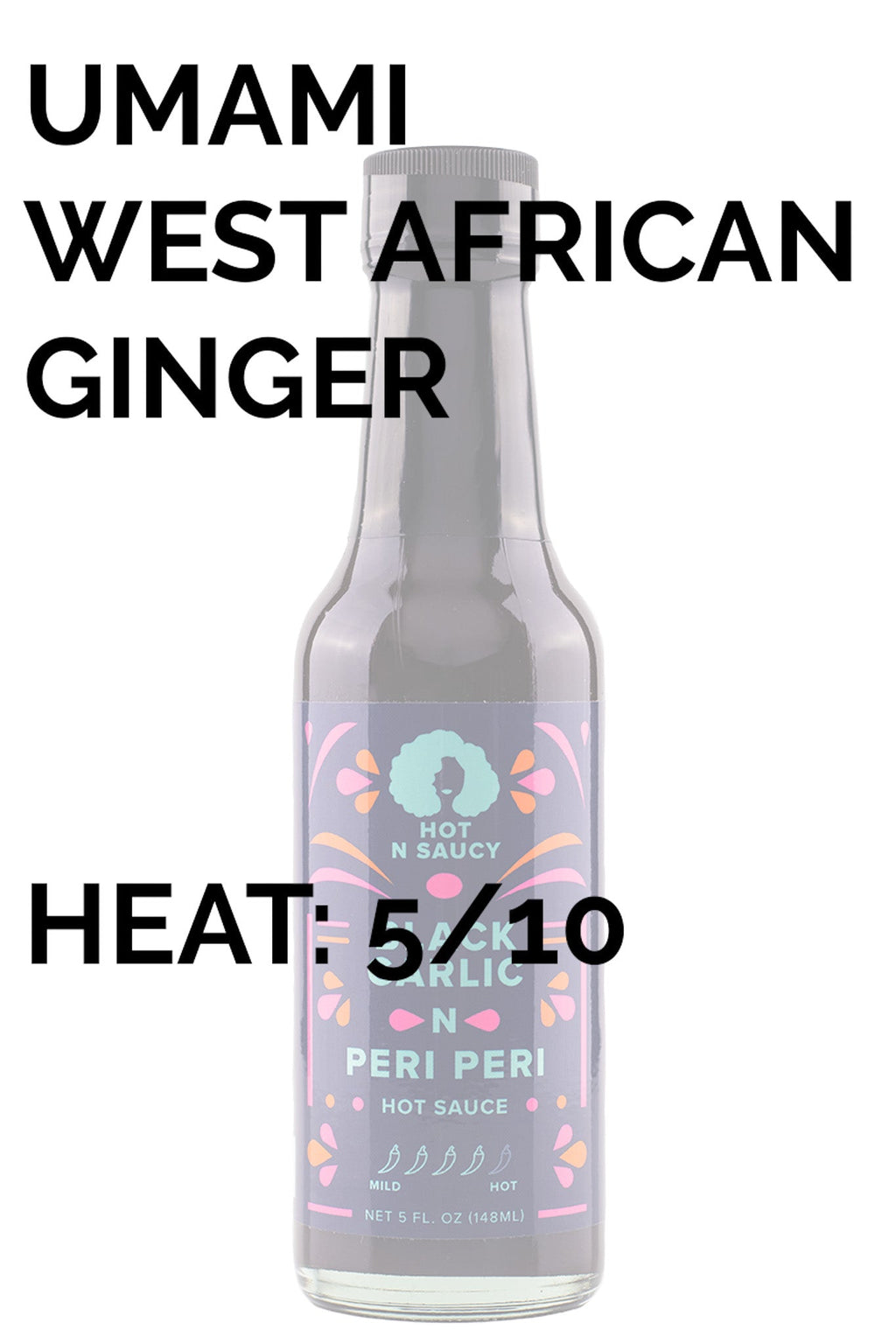 Black Garlic n Peri Peri Hot Sauce | Hot N Saucy M7
