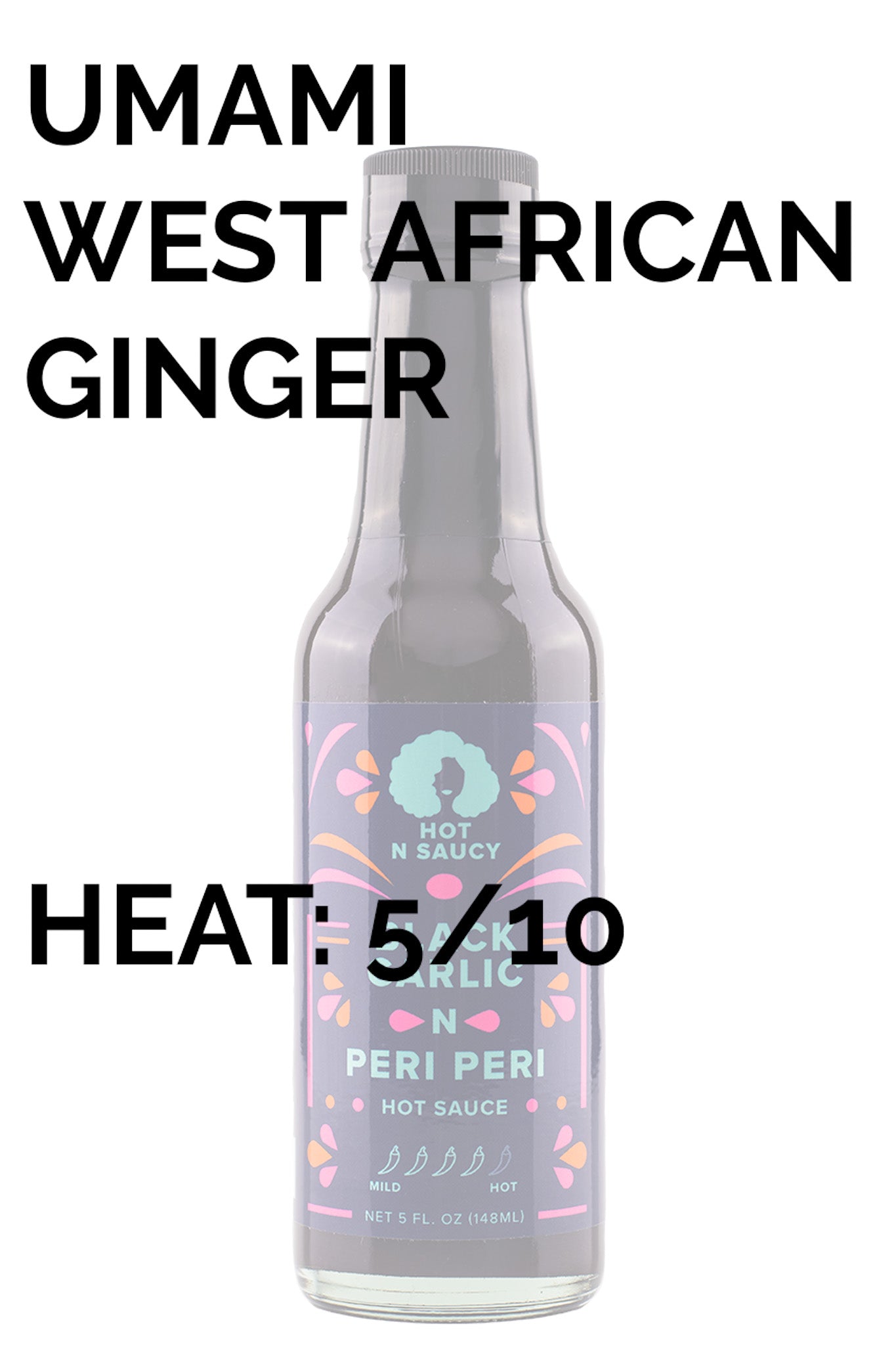 Black Garlic n Peri Peri Hot Sauce | Hot N Saucy M7