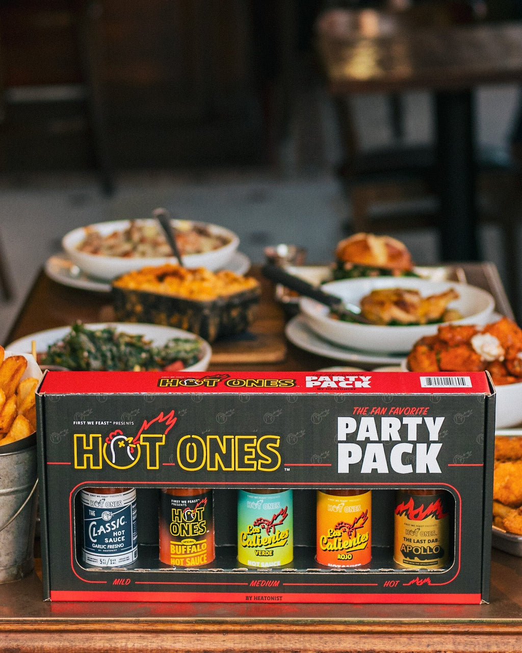 Fan Favorite Party Pack | Hot Ones Hot Sauce N7