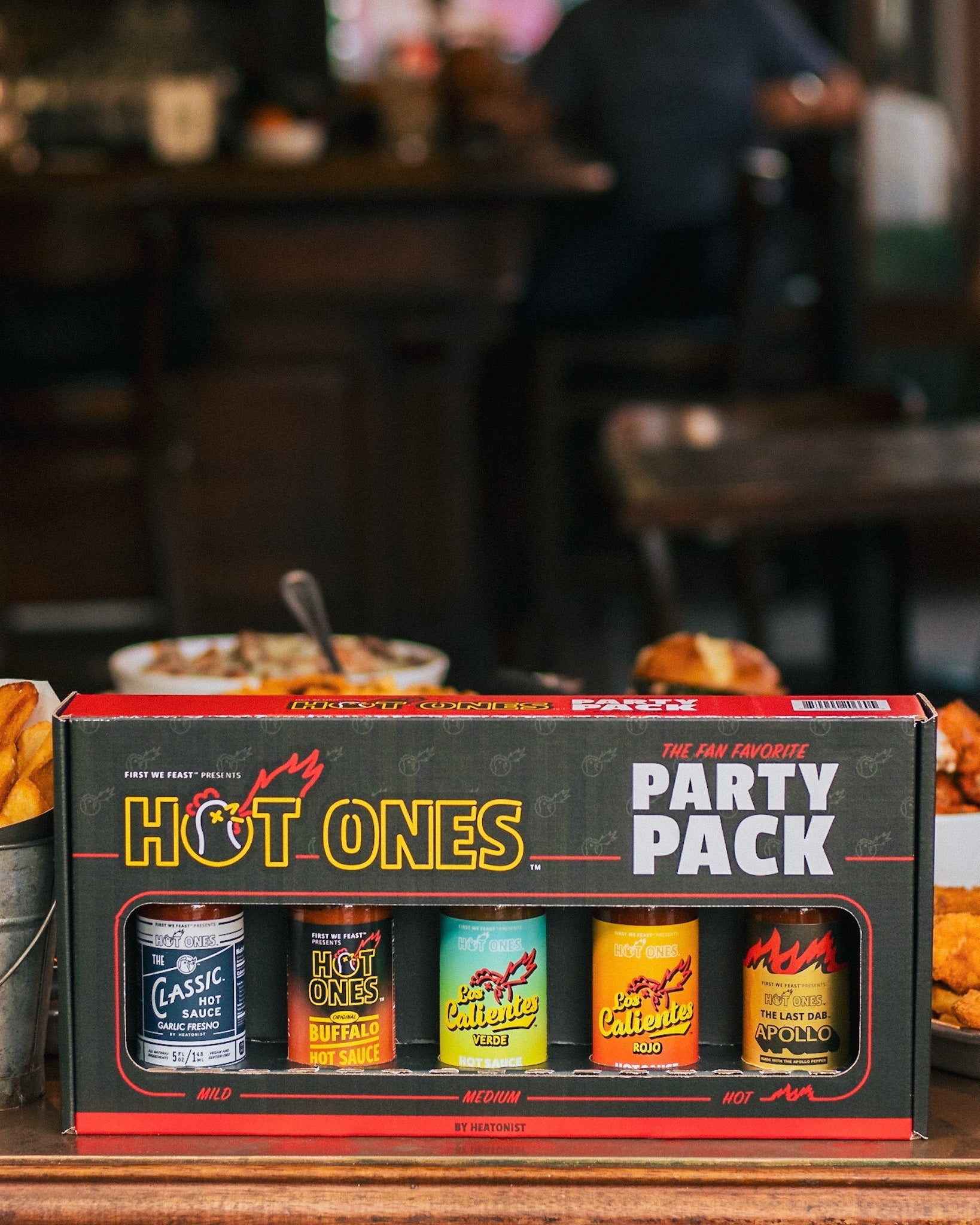 Fan Favorite Party Pack | Hot Ones Hot Sauce N7