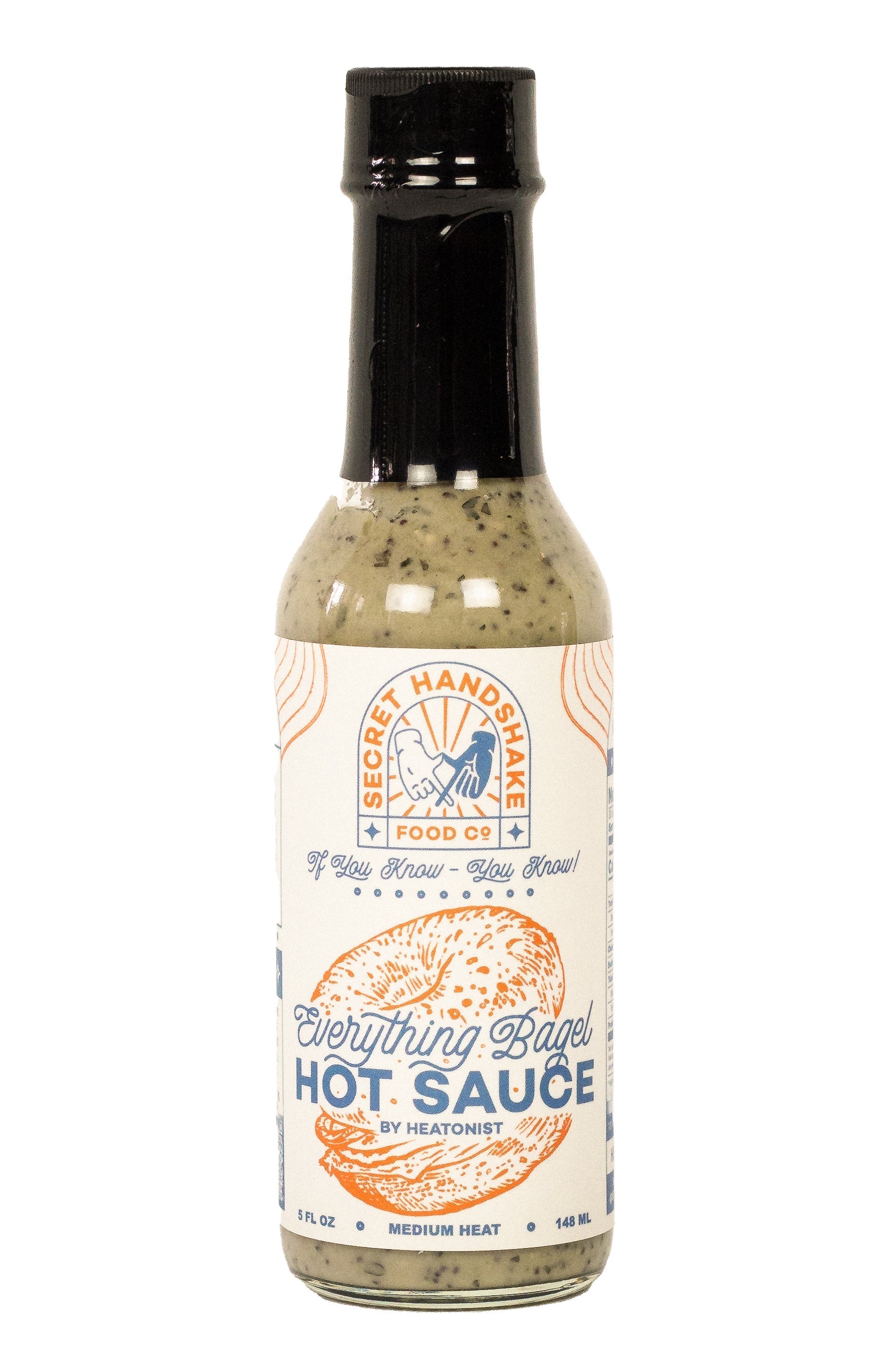 Everything Bagel Hot Sauce | Secret Handshake Food Co R9