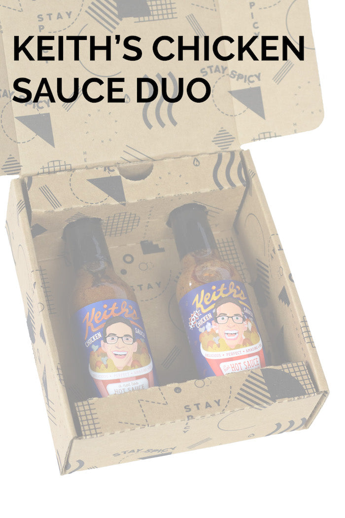Keith's Chicken Sauce Hot Sauce Duo Pack | Keith's Y0