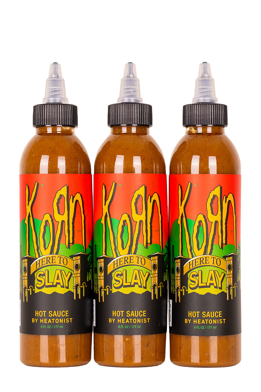Here to Slay Hot Sauce 3-Pack | Korn Q7