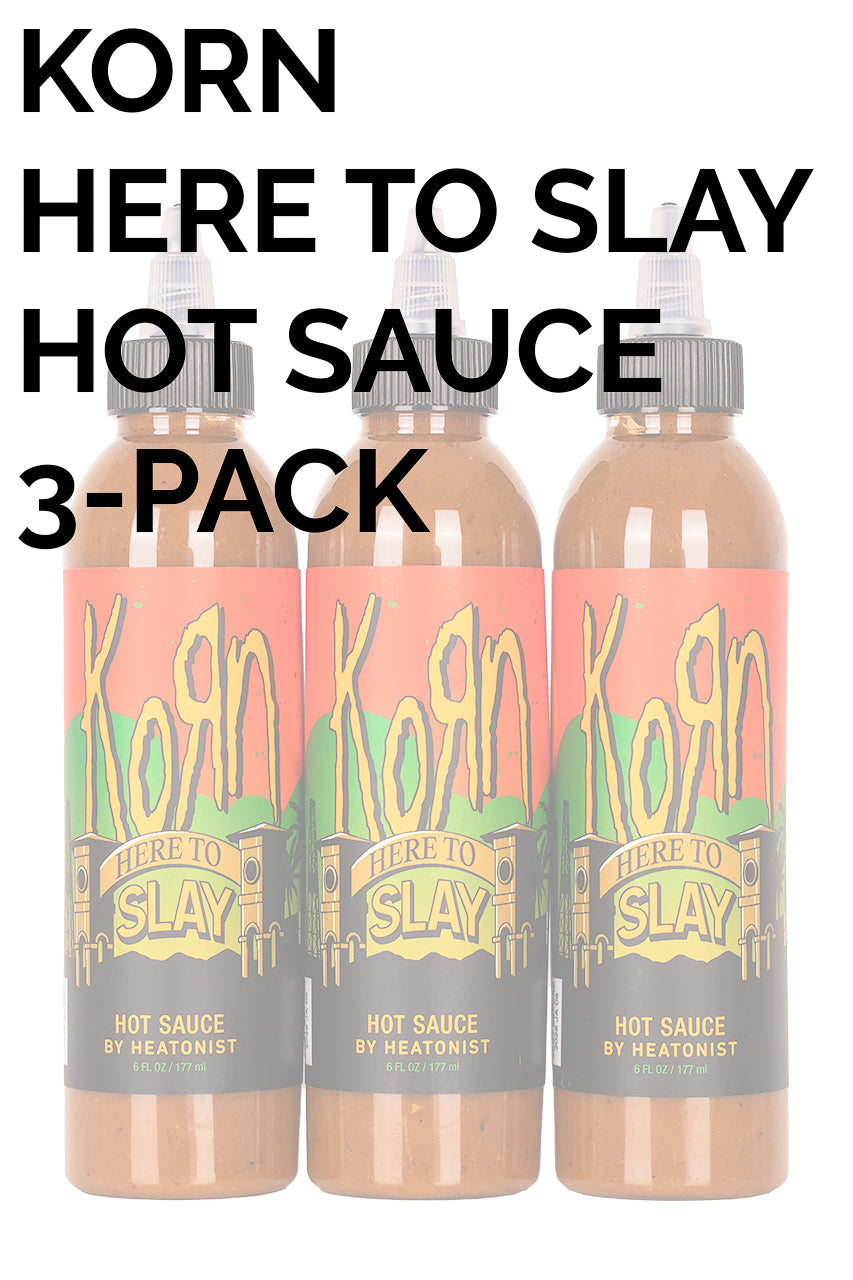 Here to Slay Hot Sauce 3-Pack | Korn Q7