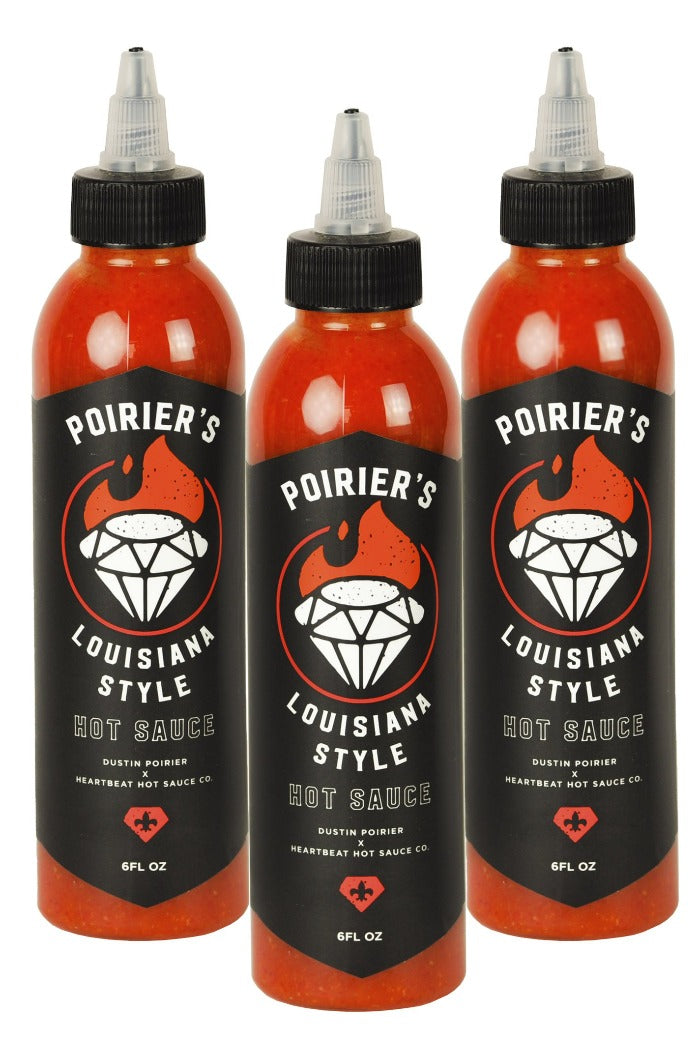 Dustin Poirier Hot Sauce 3 Pack | HEATONIST M0