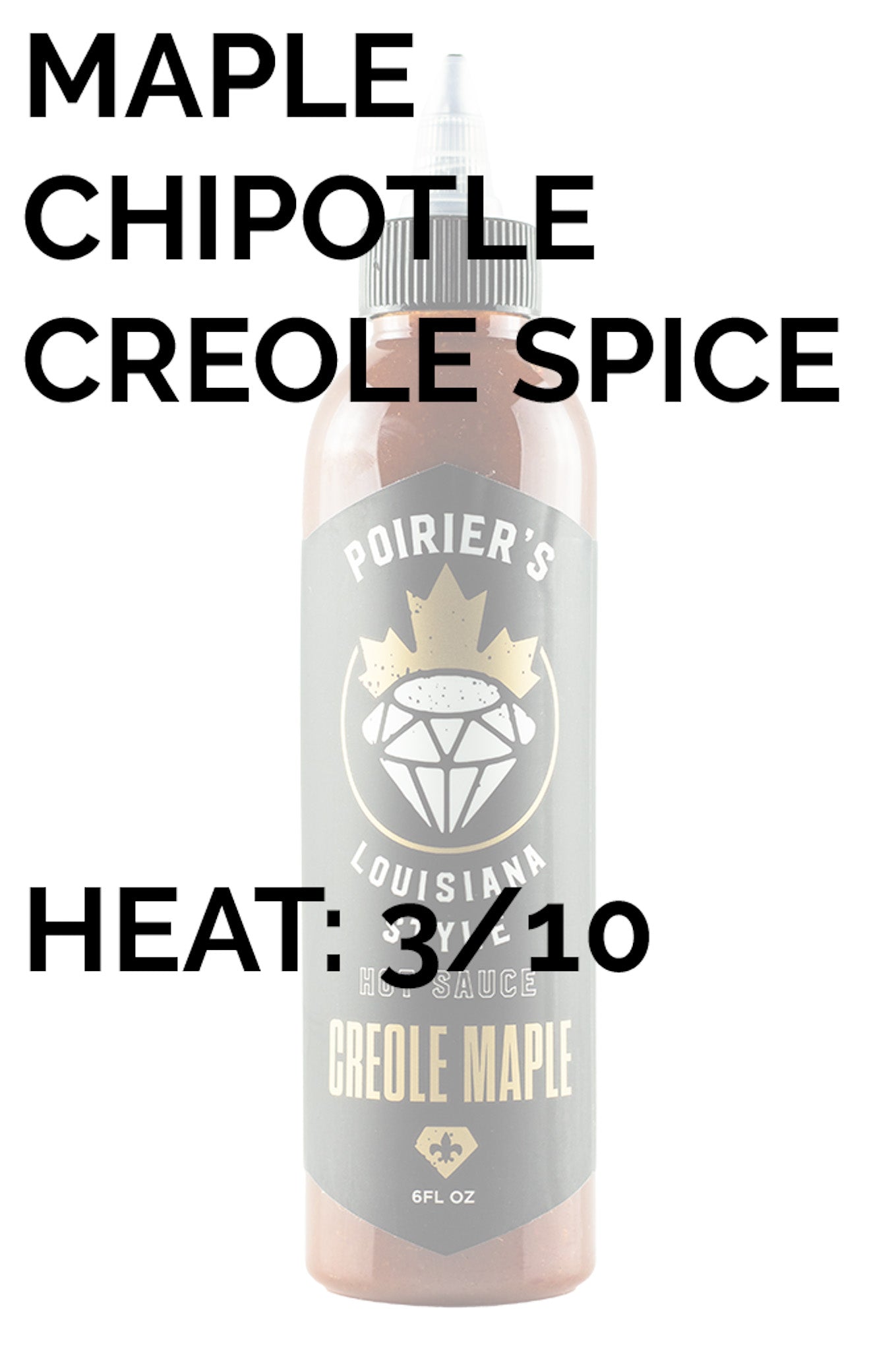 Dustin Poirier Hot Sauce - Creole Maple | HEATONIST X0