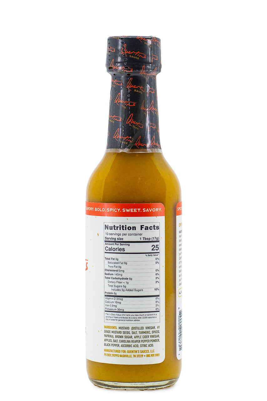 White Hot Mustard Sauce | Quentin's Sauce Q3