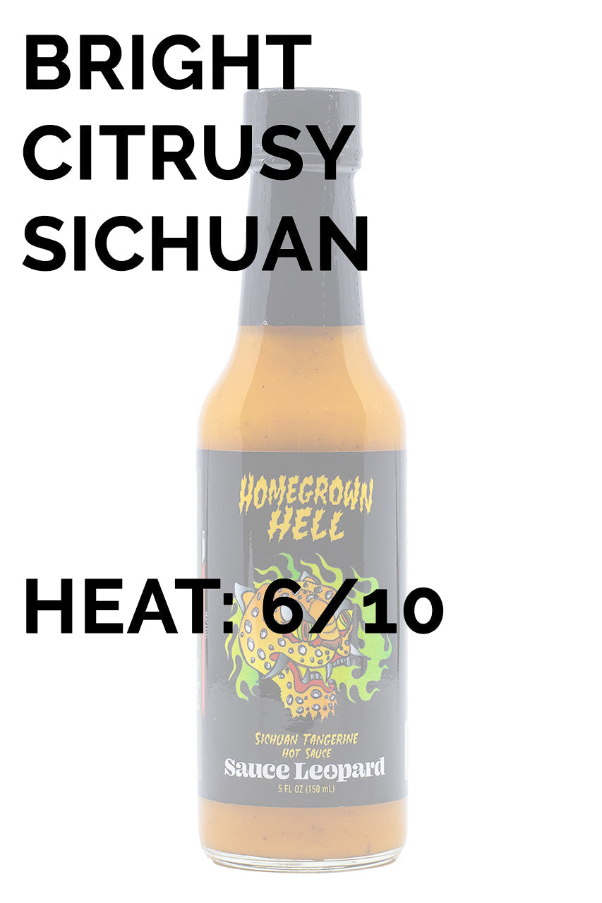 Homegrown Hell - Sichuan Tangerine | Sauce Leopard X5