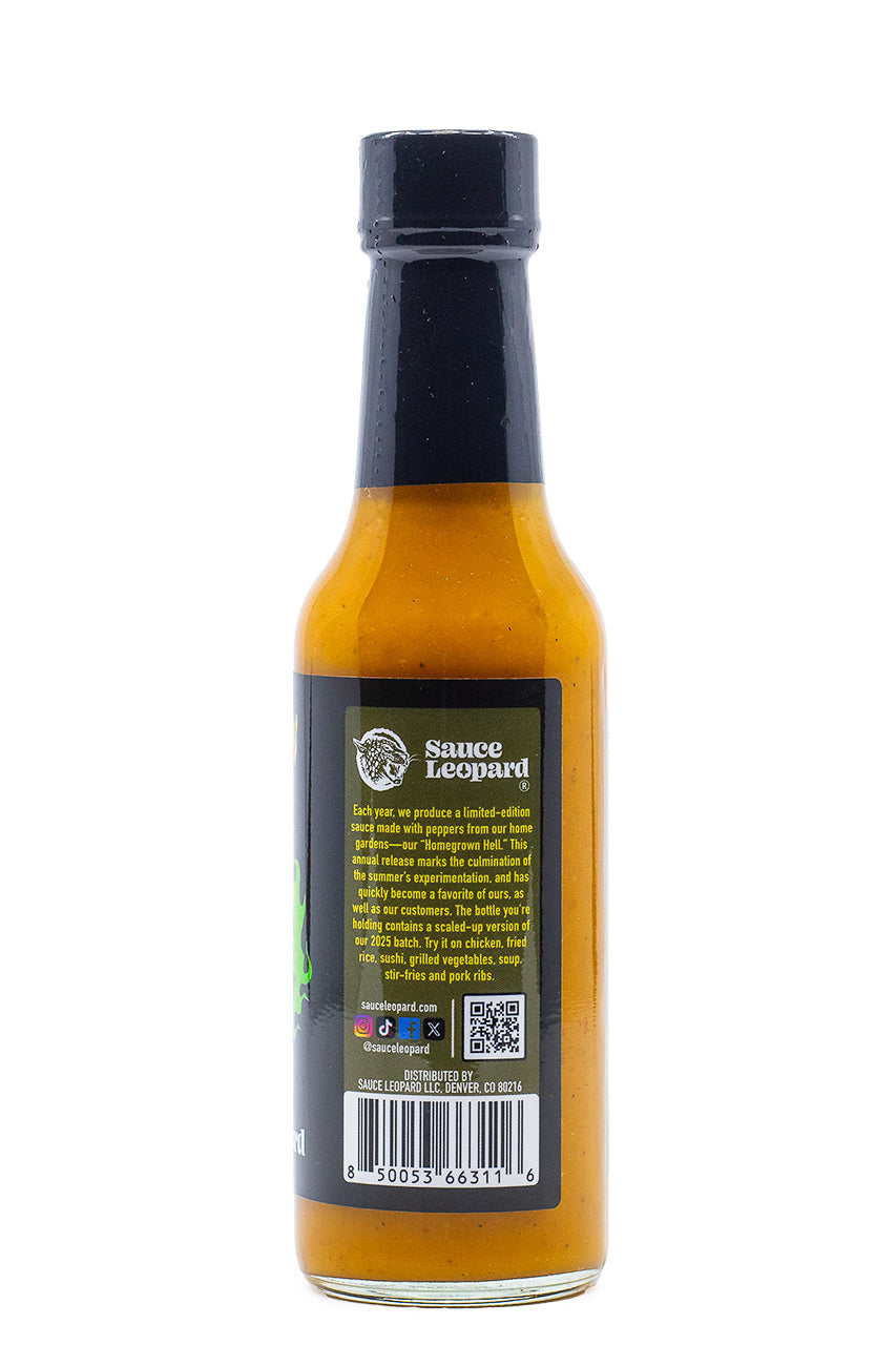 Homegrown Hell - Sichuan Tangerine | Sauce Leopard X5