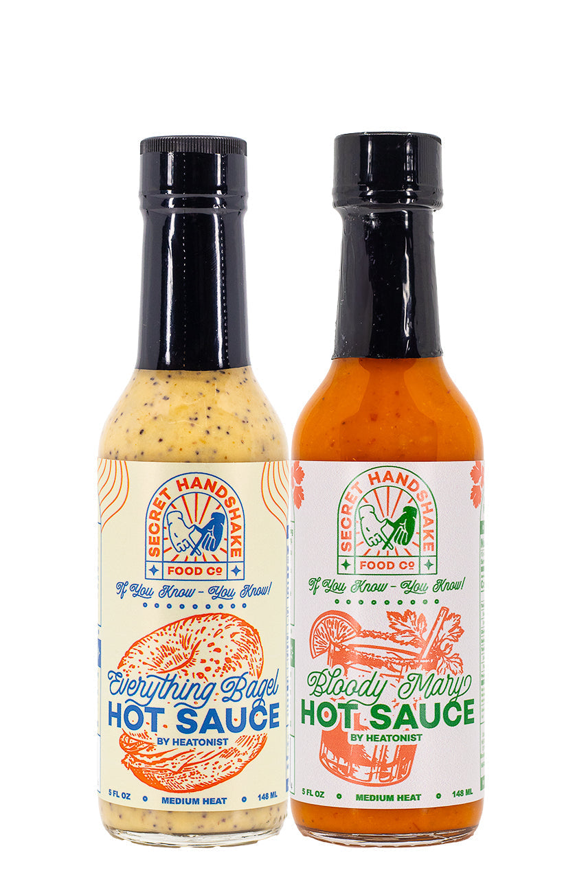 Secret Handshake Hot Sauce Duo Pack Z4