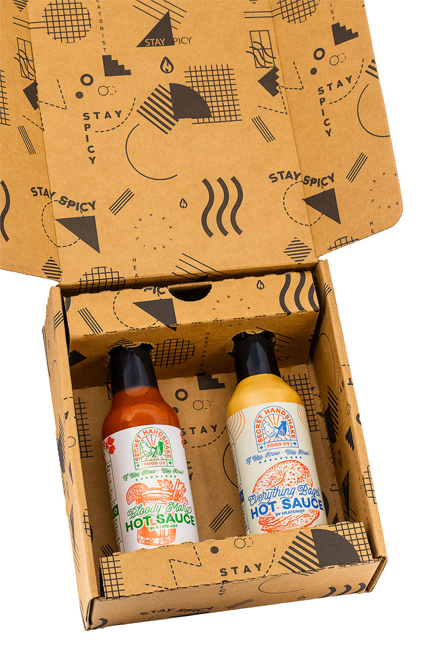 Secret Handshake Hot Sauce Duo Pack Z4