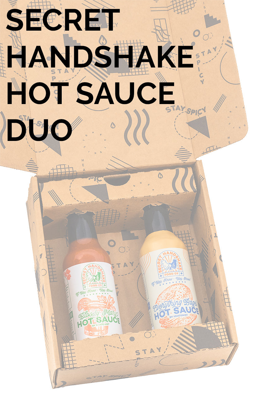 Secret Handshake Hot Sauce Duo Pack Z4