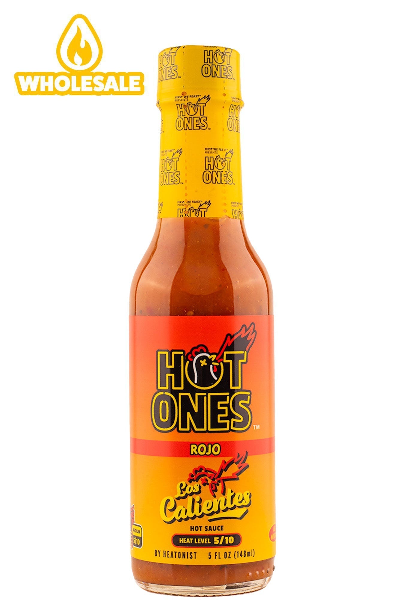 Los Calientes Rojo | Hot Ones Hot Sauce -C T6