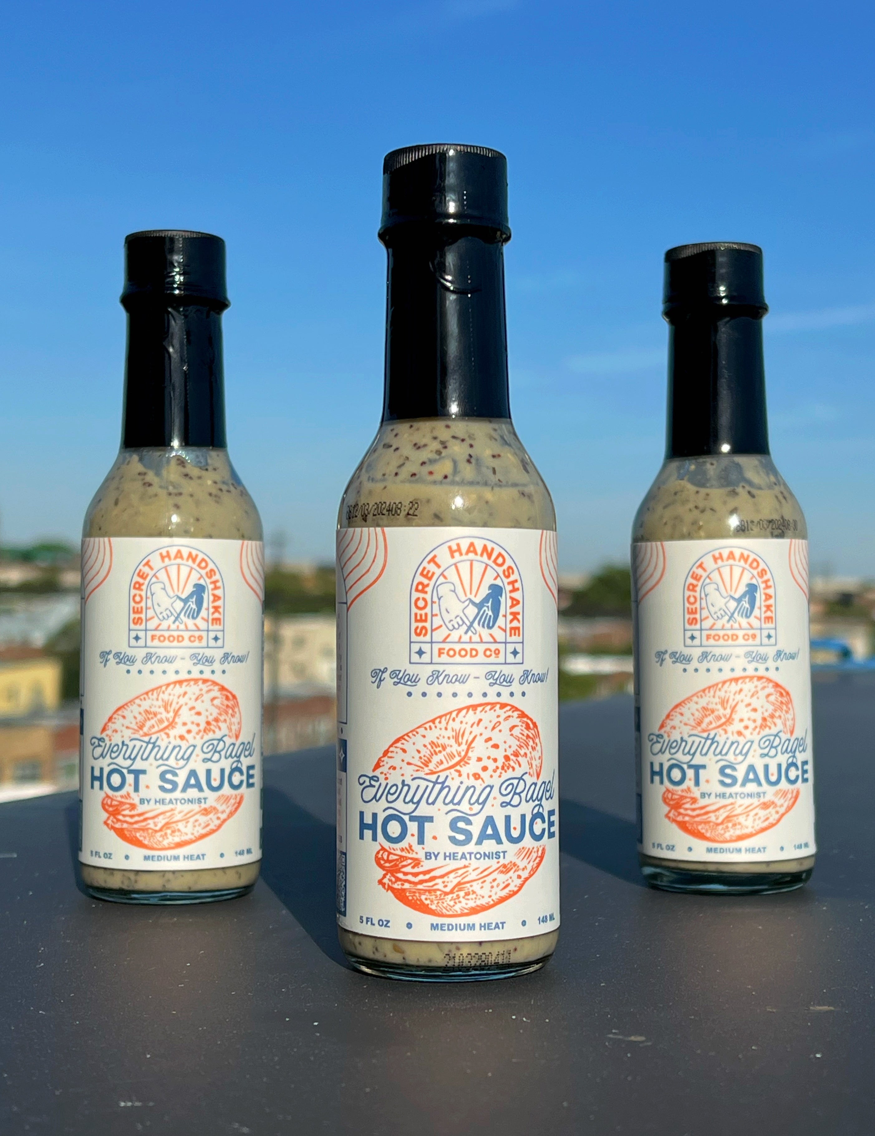 Everything Bagel Hot Sauce | Secret Handshake Food Co-C Q3