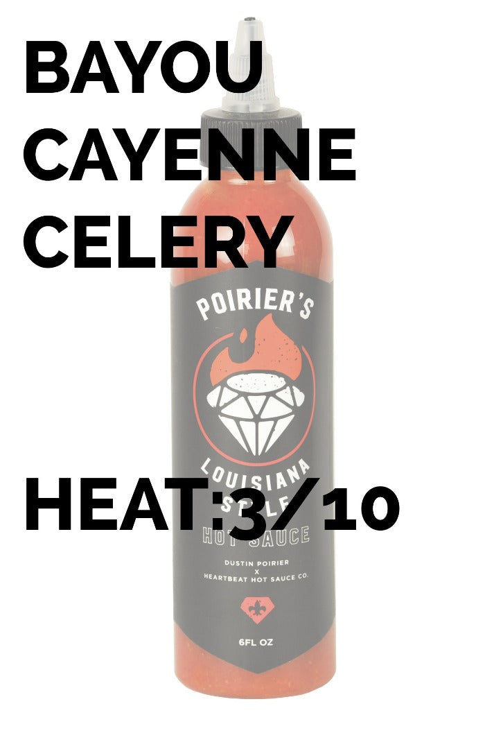 Dustin Poirier's Louisiana Style Hot Sauce X4